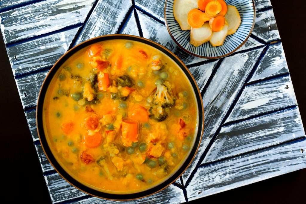 Lentil Coconut Curry Soup-3